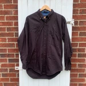 Ralph Lauren x Chap 1990s Black Button-Up Shirt vintage